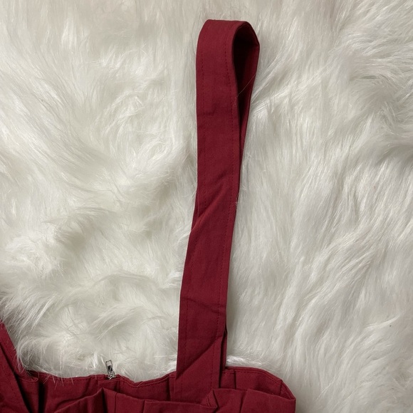 STYLE RACK PAPER BAG OVERALL HIGHWAIST SHORTS - Picture 8 of 14